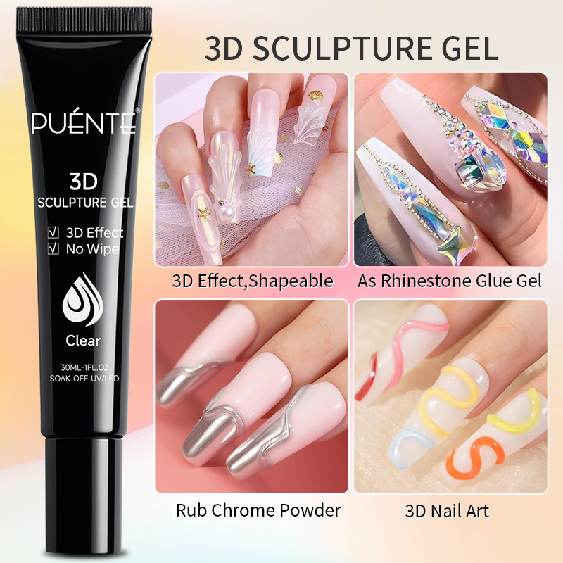 Resin Art Youtube - 30ML No Wipe ประติมากรรมเจลหลอดสําหรับ 3D แกะสลักการสร้างแบบจําลอง