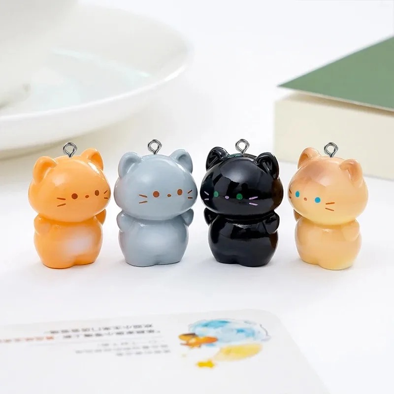 ชุด 10 ชิ้น จี้เรซินรูปแมวซิมา - Resin Art Earrings บทวิจารณ์และราคา