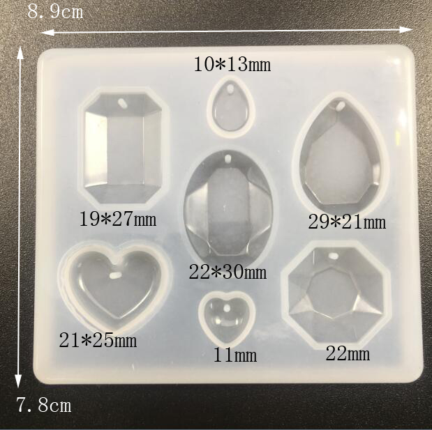 ชุดแม่พิมพ์เรซิ่นซิลิโคน 6 แบบ - Resin Art Alphabet บทวิจารณ์และราคา