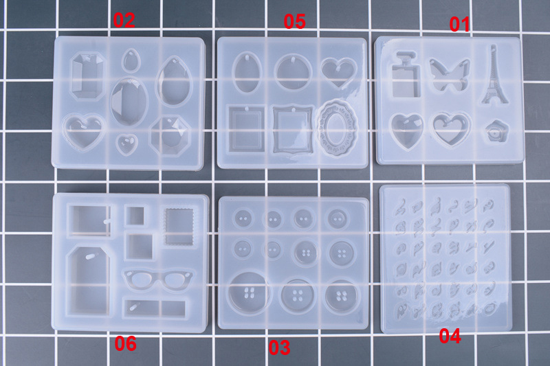 ชุดแม่พิมพ์เรซิ่นซิลิโคน 6 แบบ - Resin Art Alphabet บทวิจารณ์และราคา