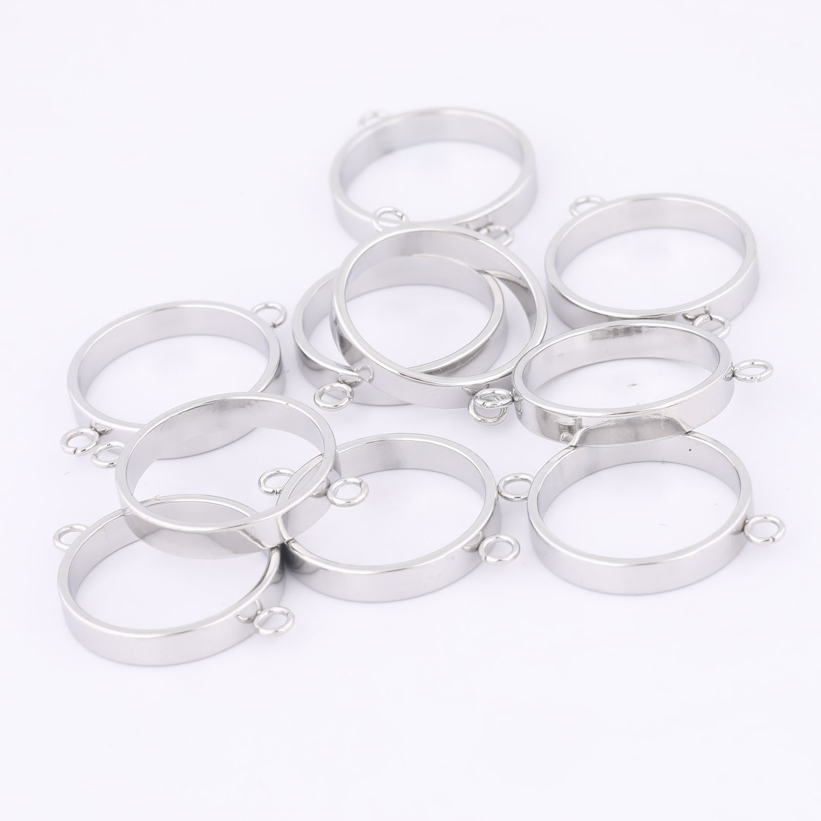 10pcs สแตนเลสสตีล 14 มม.เปิด B - Resin Art For Sale บทวิจารณ์และราคา