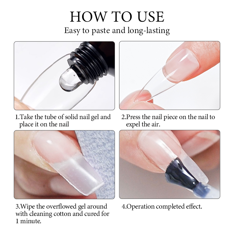 กาวติดเล็บแบบแข็ง 20 มล. 1/2/3 - Resin Art Youtube บทวิจารณ์และราคา