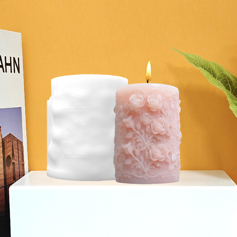 แม่พิมพ์ซิลิโคนรูปเทียนรูปหัวใ - Resin Art With Rose บทวิจารณ์และราคา