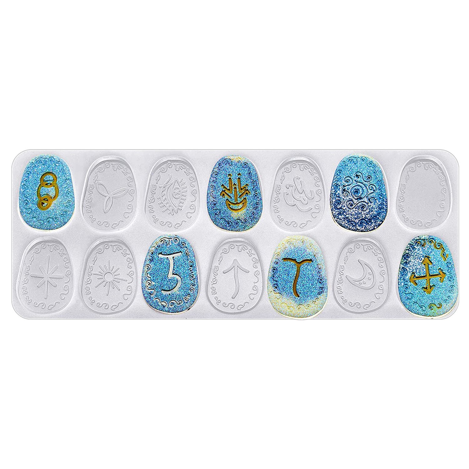 แม่พิมพ์เรซิ่นรูปสัญลักษณ์ ABW - Resin Art Alphabet บทวิจารณ์และราคา