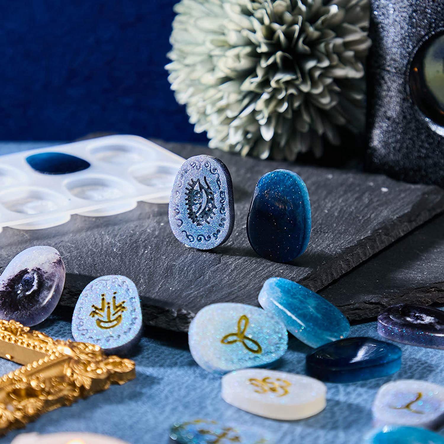 แม่พิมพ์เรซิ่นรูปสัญลักษณ์ ABW - Resin Art Alphabet บทวิจารณ์และราคา