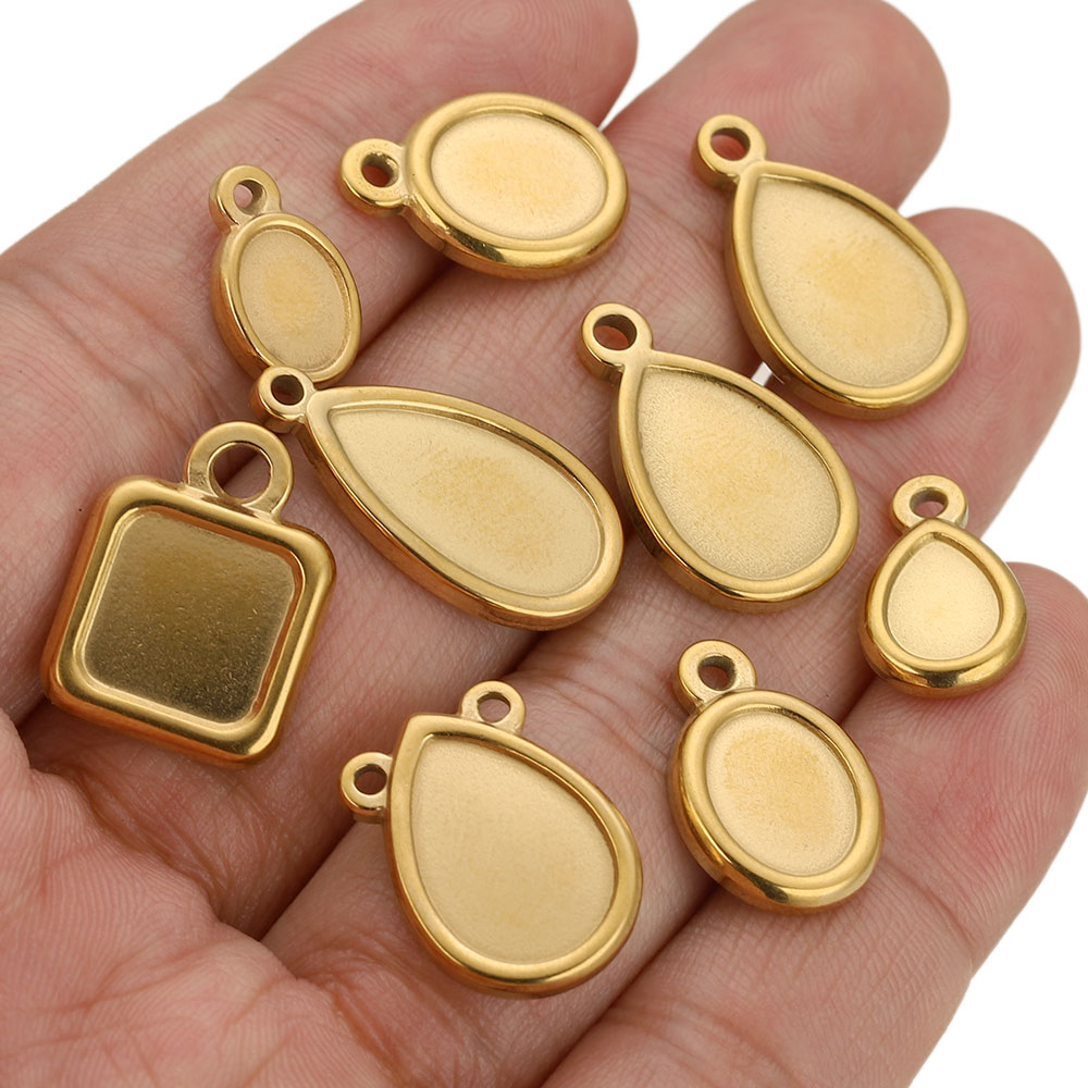 ถาดจี้สแตนเลสทรงสี่เหลี่ยม ทรง - Resin Art For Sale บทวิจารณ์และราคา
