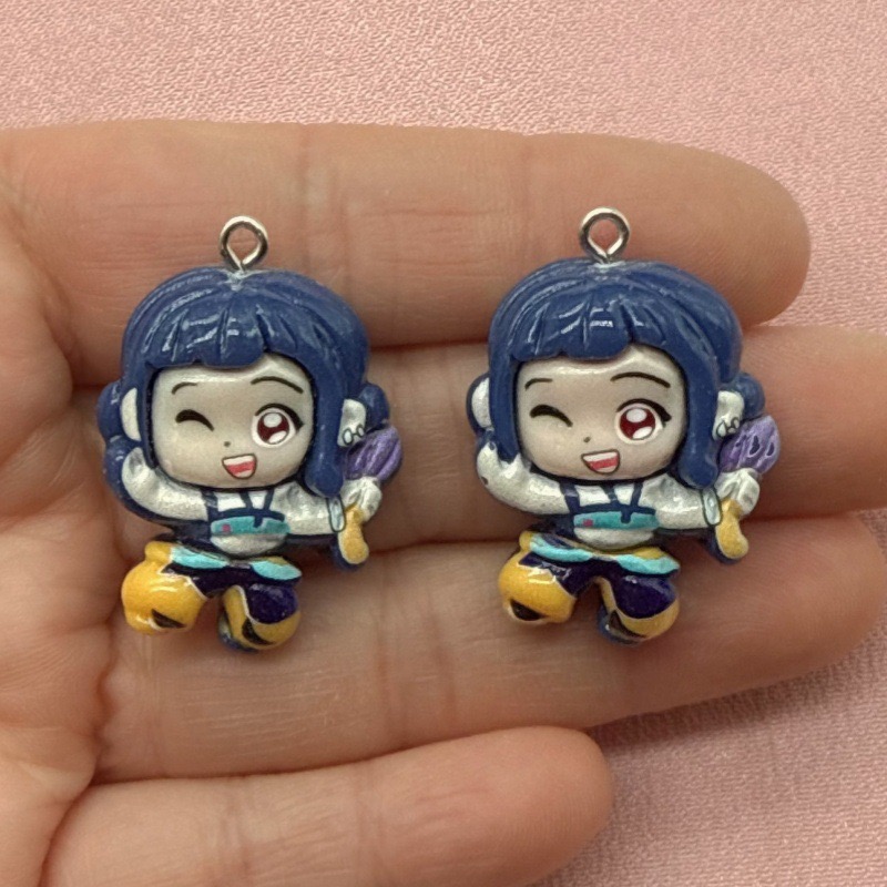 จี้การ์ตูนเรซิ่น 10 ชิ้น, ต่าง - Resin Art Earrings บทวิจารณ์และราคา