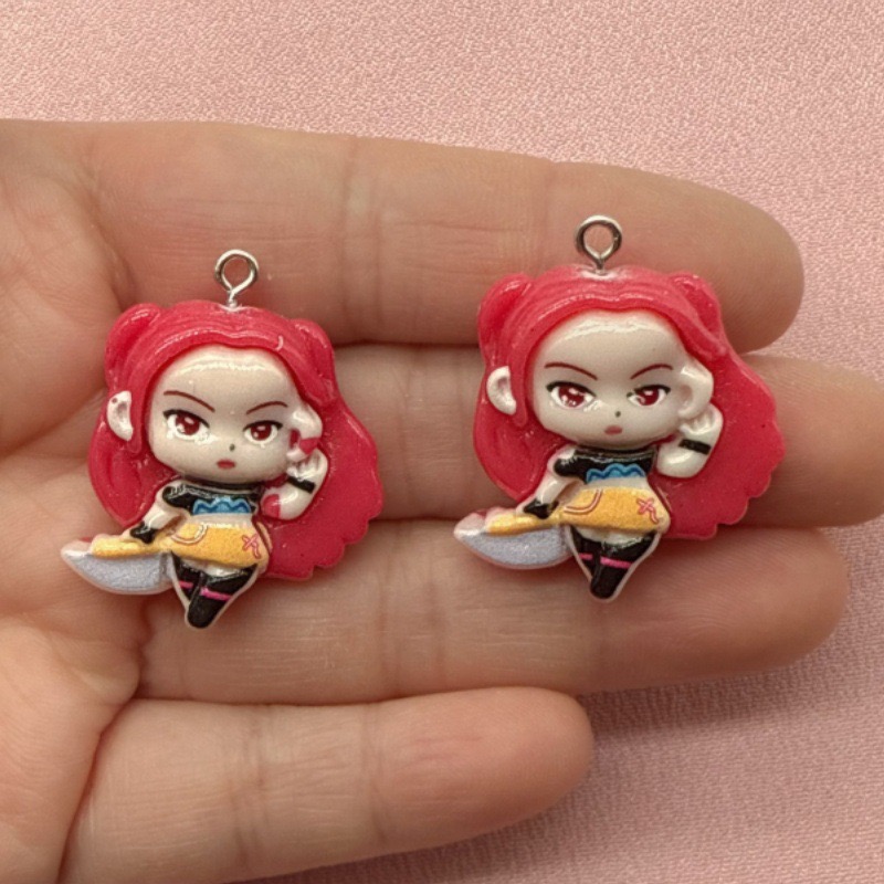 จี้การ์ตูนเรซิ่น 10 ชิ้น, ต่าง - Resin Art Earrings บทวิจารณ์และราคา