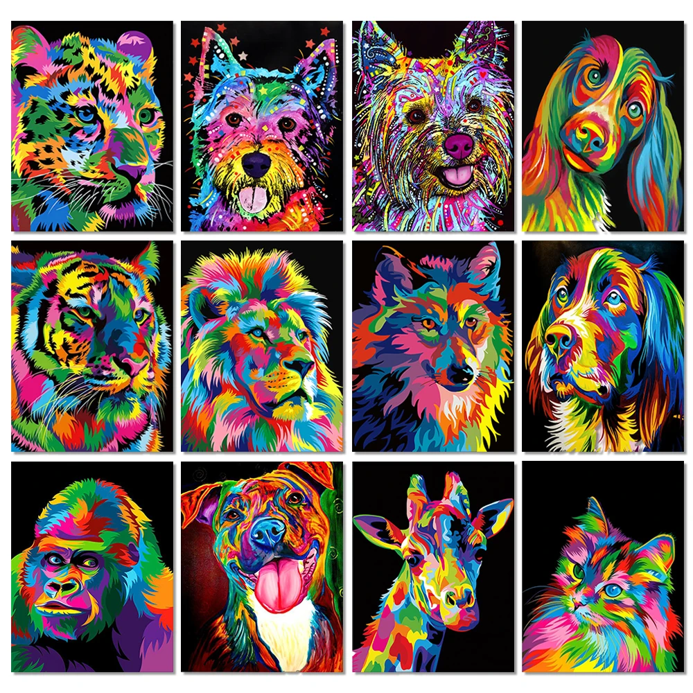 5D DIY เพชรภาพวาดสัตว์สิงโตแมว - Resin Art All บทวิจารณ์และราคา