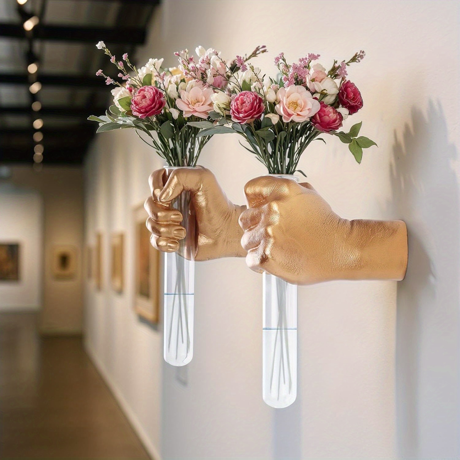 งานประติมากรรมติดผนังรูปมือ 1  - Resin Art Youtube บทวิจารณ์และราคา