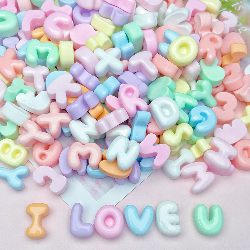 อุปกรณ์ตกแต่งเรซิ่นตัวอักษรภาษ - Resin Art Alphabet บทวิจารณ์และราคา