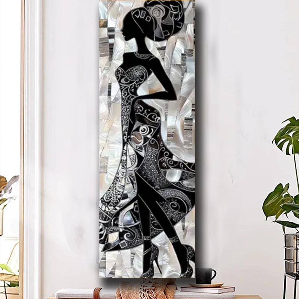 ภาพวาดเพชร DIY ลายผู้หญิงแอฟริ - Resin Art All บทวิจารณ์และราคา