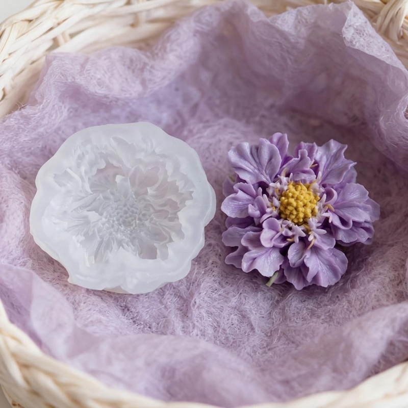 แม่พิมพ์ซิลิโคนรูปดอกไม้สีฟ้าแ - Resin Artist บทวิจารณ์และราคา