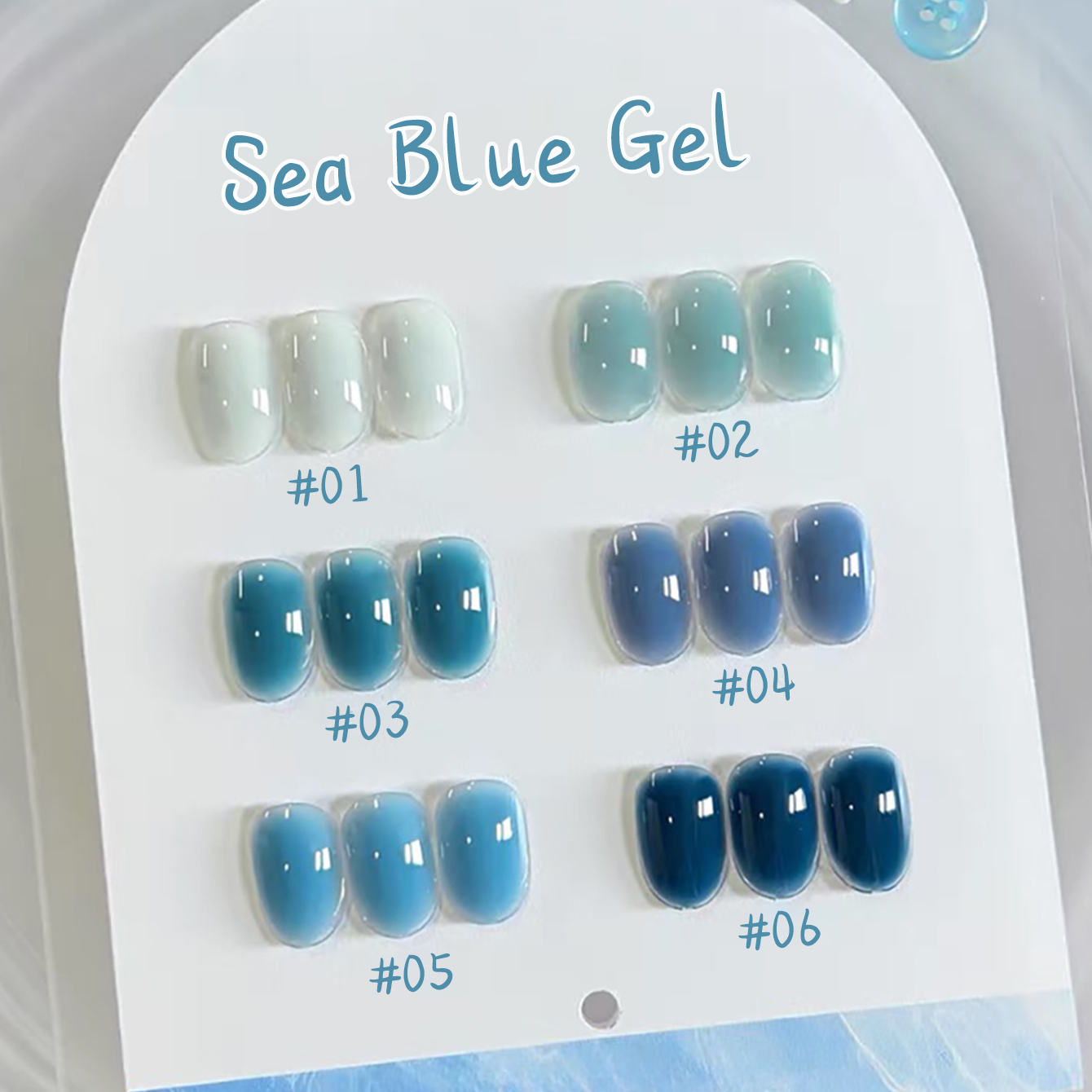 1-10 ชิ้น WS ไอซ์ ทรานส์เพอเรน - Resin Art All บทวิจารณ์และราคา