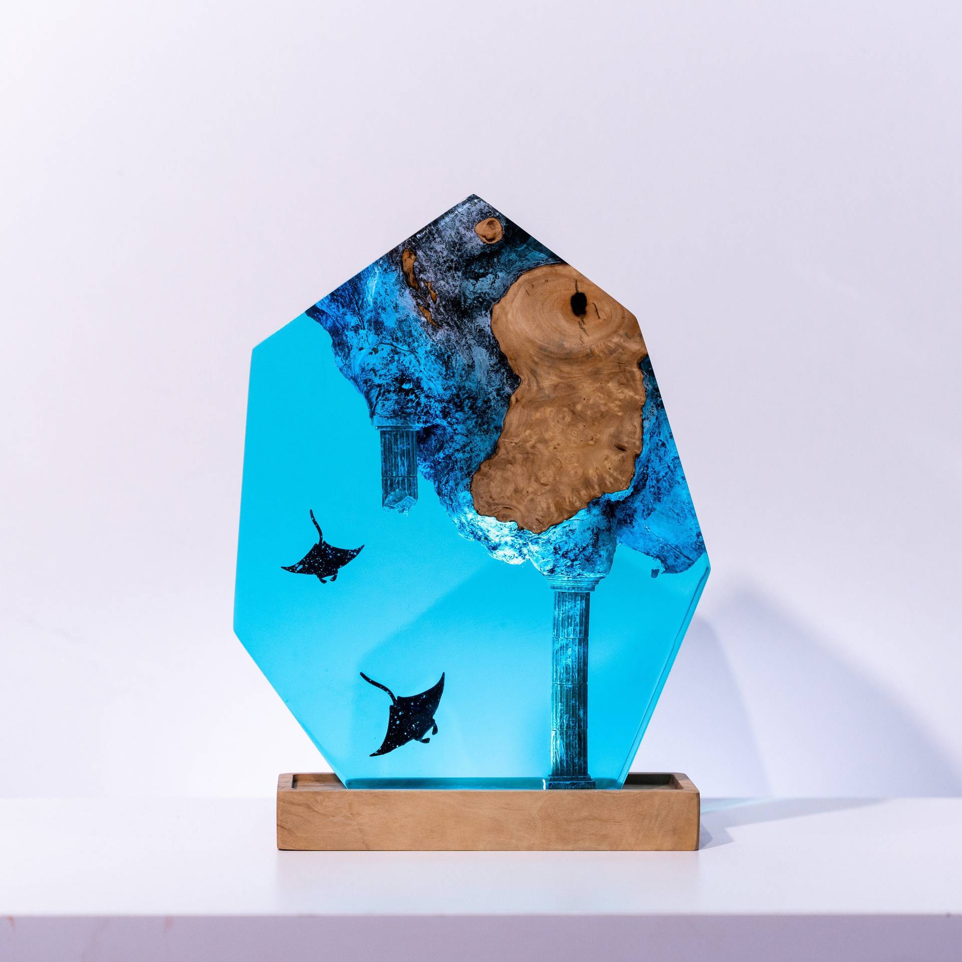 โคมไฟเรซิ่นแบบกำหนดเอง รูปแบบซ - Resin Artist บทวิจารณ์และราคา