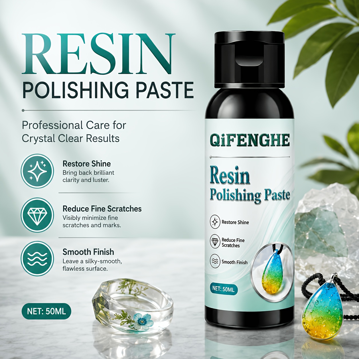 น้ำยาขัดเงาและฟื้นฟูเรซินอีพ็อ - Resin Art Youtube บทวิจารณ์และราคา