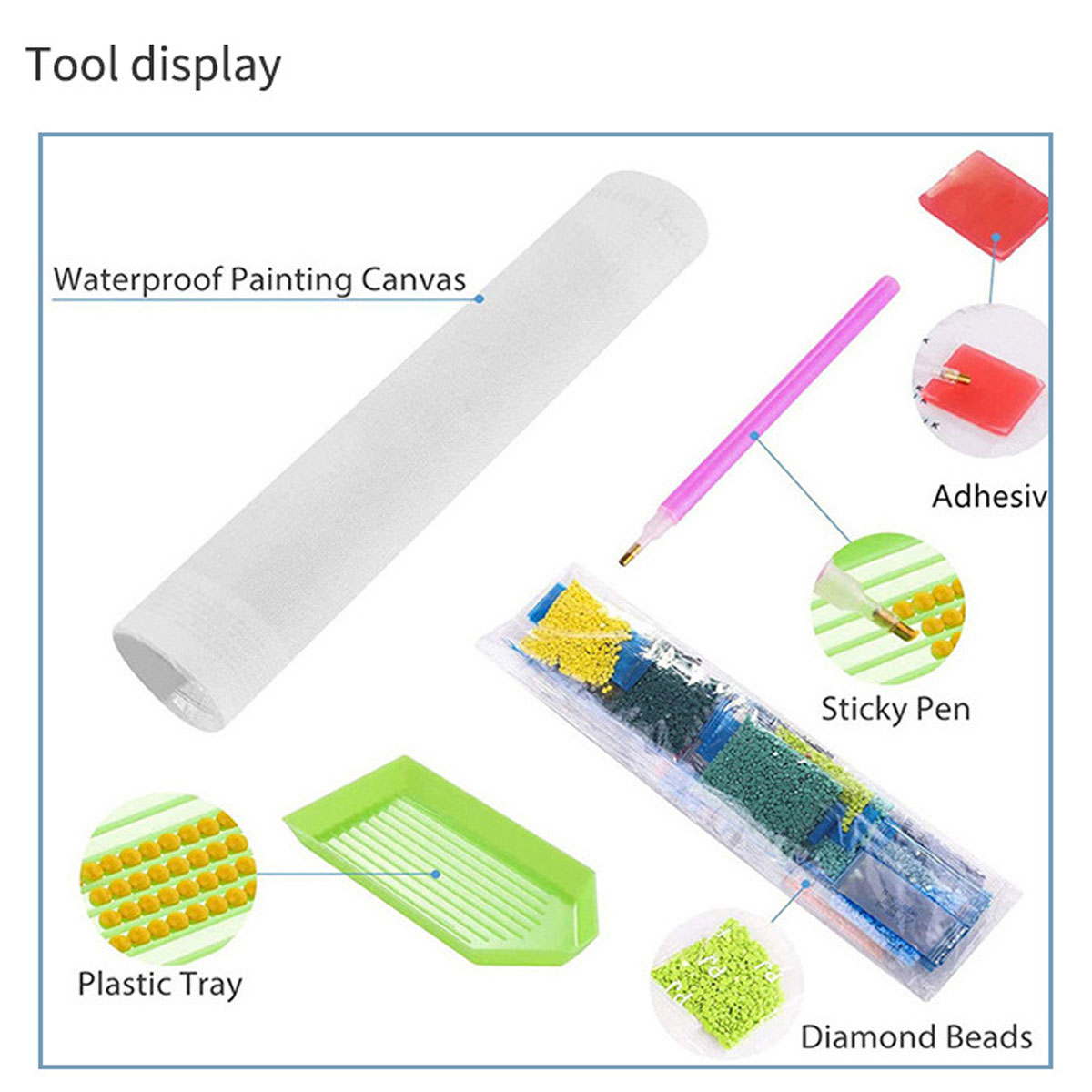 ชุดอุปกรณ์วาดภาพเพชรแบบกำหนดเอ - Resin Art Ideas บทวิจารณ์และราคา