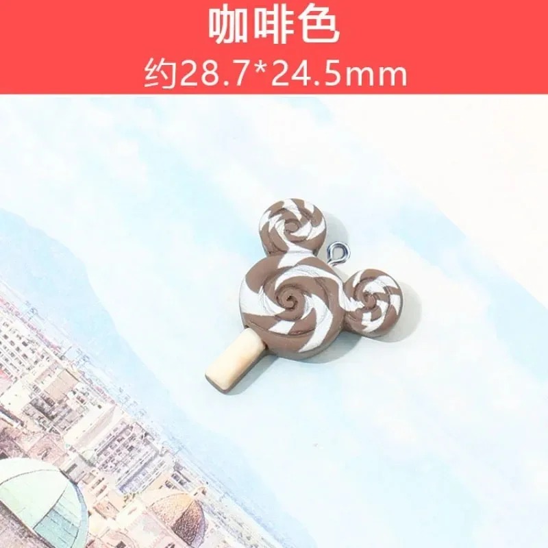 ชาร์มเรซิ่นรูปขนมหวานน่ารัก 10 - Resin Art Earrings บทวิจารณ์และราคา