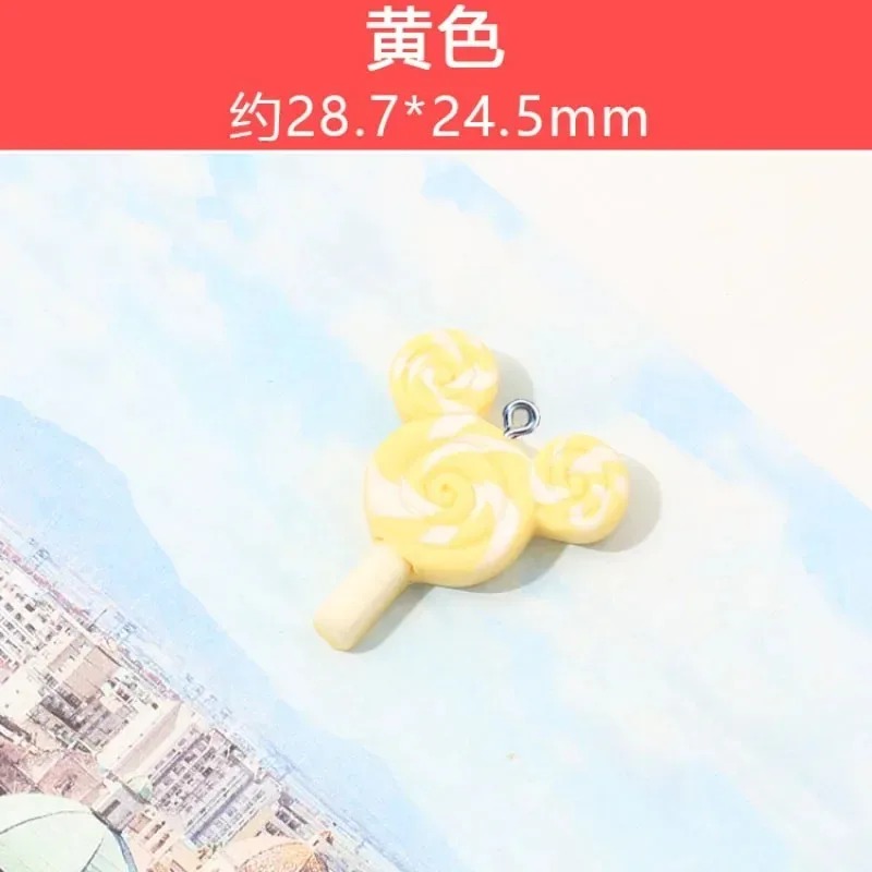 ชาร์มเรซิ่นรูปขนมหวานน่ารัก 10 - Resin Art Earrings บทวิจารณ์และราคา