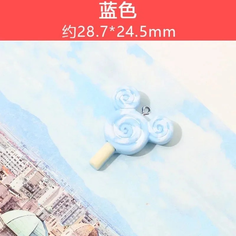 ชาร์มเรซิ่นรูปขนมหวานน่ารัก 10 - Resin Art Earrings บทวิจารณ์และราคา